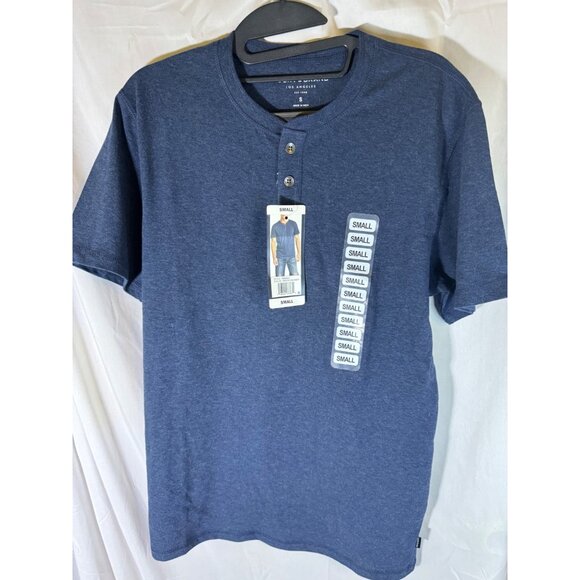 Lucky Brand Men's Short Sleeve Henley Three Button Tee, Size S, NWT - Picture 2 of 5